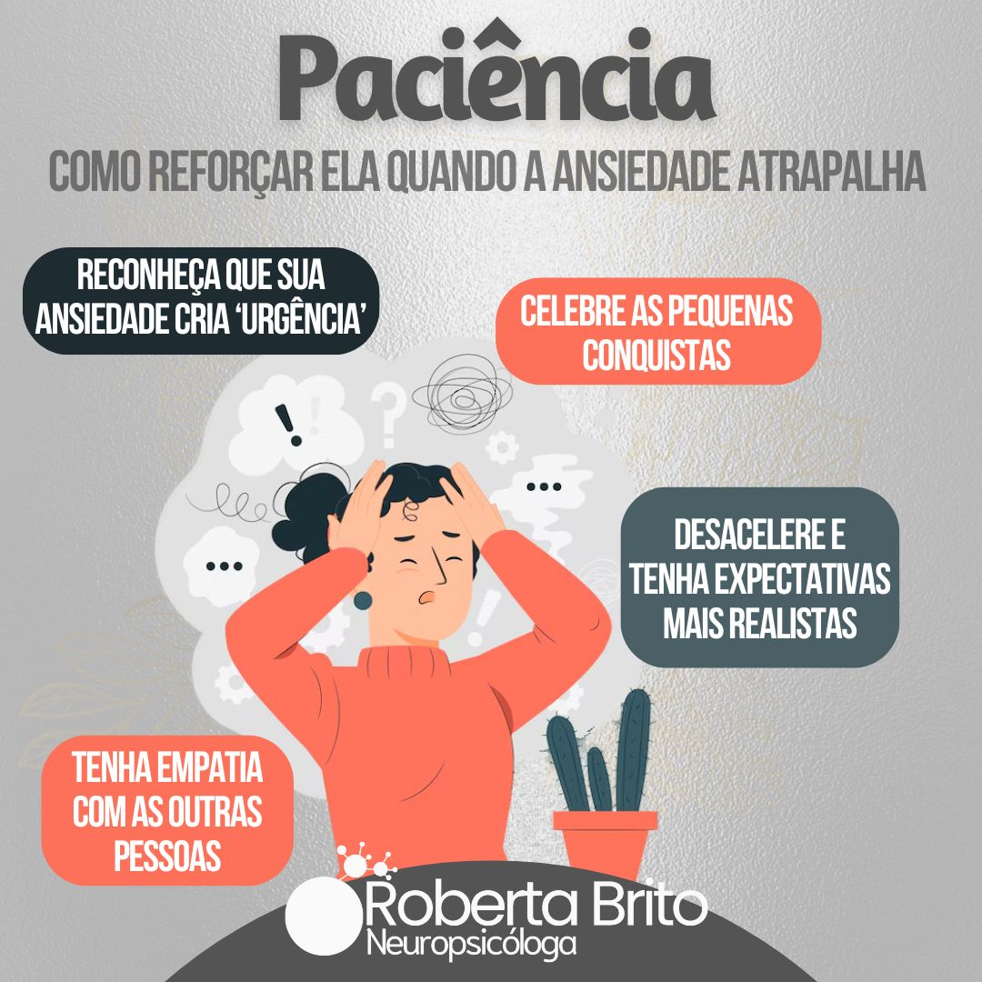 Paciência-A ansiedade atrapalha ela