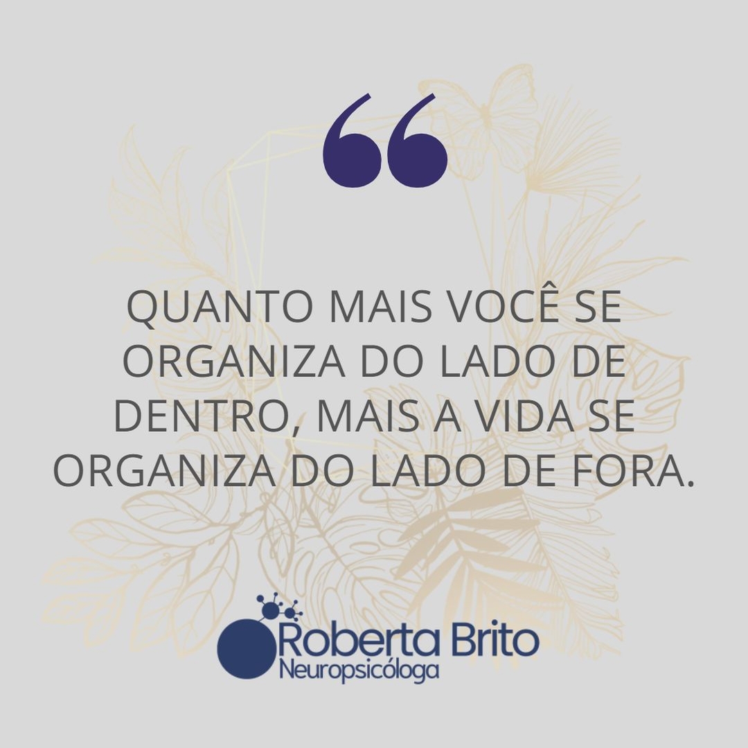 Se organize !-Que tudo melhora